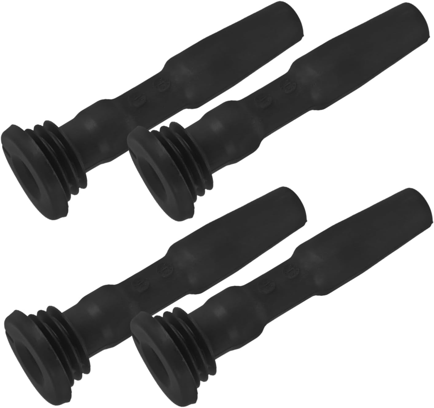 4Pcs Ignition Coil Boot for Car Spark Plug Replacement Durable Rubber Material for Engine Performance Protects Against Heat and Wear Efficient Ignition Coil Boot