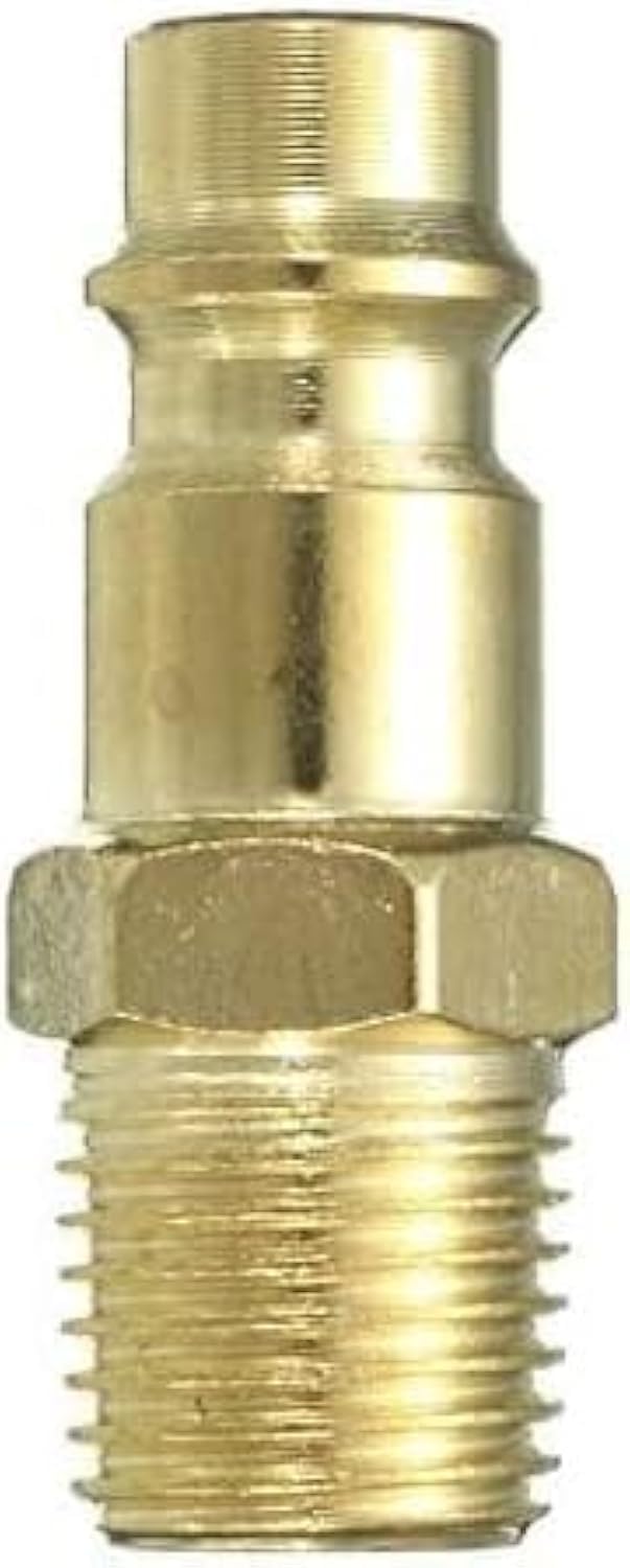 AQSON Quick Coupler Tool Euro 1/4" Air Line Hose Fitting Coupling Adapter Hardening Steel Compressor Connector