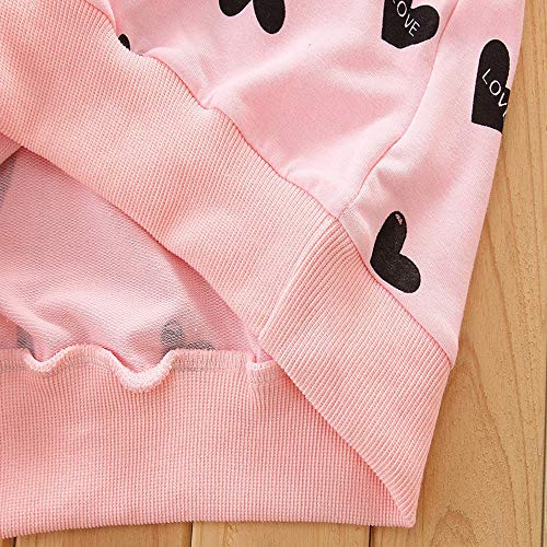 Image of Little Girl Clothes Infant Outfits Set 2 Pieces Long Sleeved Tops and Pants