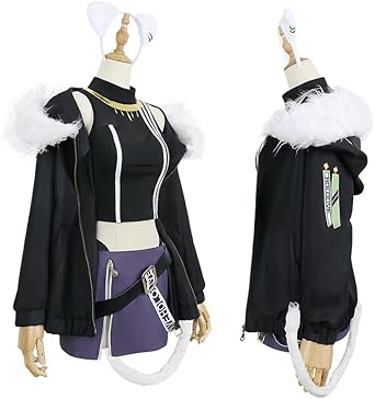 コスプレ衣装　ホロライブ　獅白ぼたん　通常衣装　ウィッグ付き Amazon.co.jp: 【Sanjucos】獅白ぼたん コスプレ衣装 獅白ぼたん