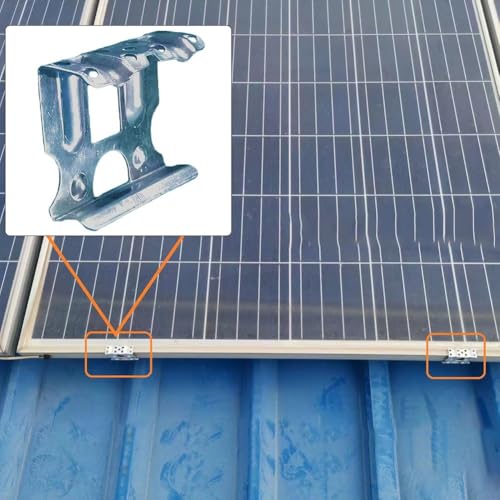 Éviter l'eau sur panneau solaire avec le guide d'eau en aluminium