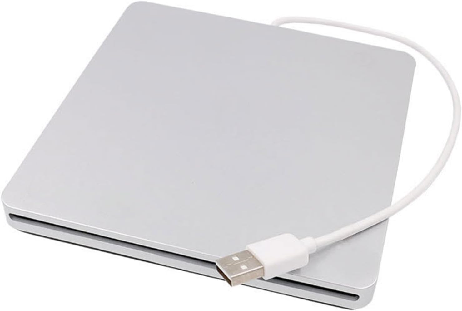 POPETPOP Optical Drive Burner External Cd DVD Rw for Pc USB Portable Slot in Load Easy to Use
