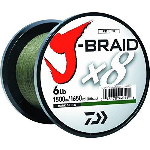 Image of Daiwa J-Braid 300M 8-Strand Woven Round Braid Line