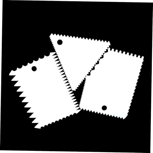 Miniatura 6 de Abaodam 18pcs Multifunctional Scraper Cake Side Scraper Icing Scraper Bowl Scraper Bread Dough Scraper Frosting Spatula Home Baking Scraper Product