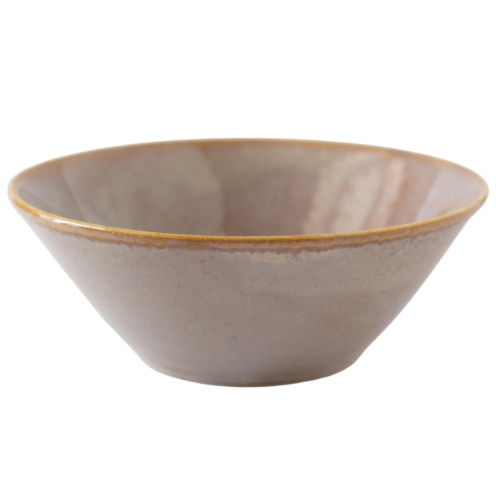 Aito Seisakusho 517328 Natural Color Bowl, Deep Dish, Approx. 5.5 inches (14 cm), Cinnamon Beige, Mino Ware, Dishwasher and Microwave Safe, Made in Japan : Pet Supplies
