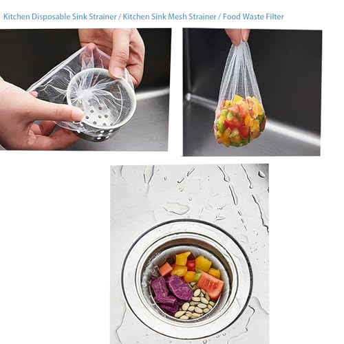 300 Coladores Desechables para Fregadero de Cocina miniatura 5