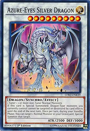 YU-GI-OH! - Dragón plateado de ojos azules (LDK2-ENK39) - Mazos legendarios II - 1ª edición - Común