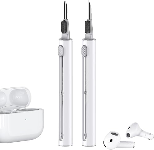 Miniatura 8 de Kit de limpieza Inesore para Airpods Pro Serie 3 2 1, herramienta de pluma de limpieza multifunción para auriculares, altavoces de iPhone