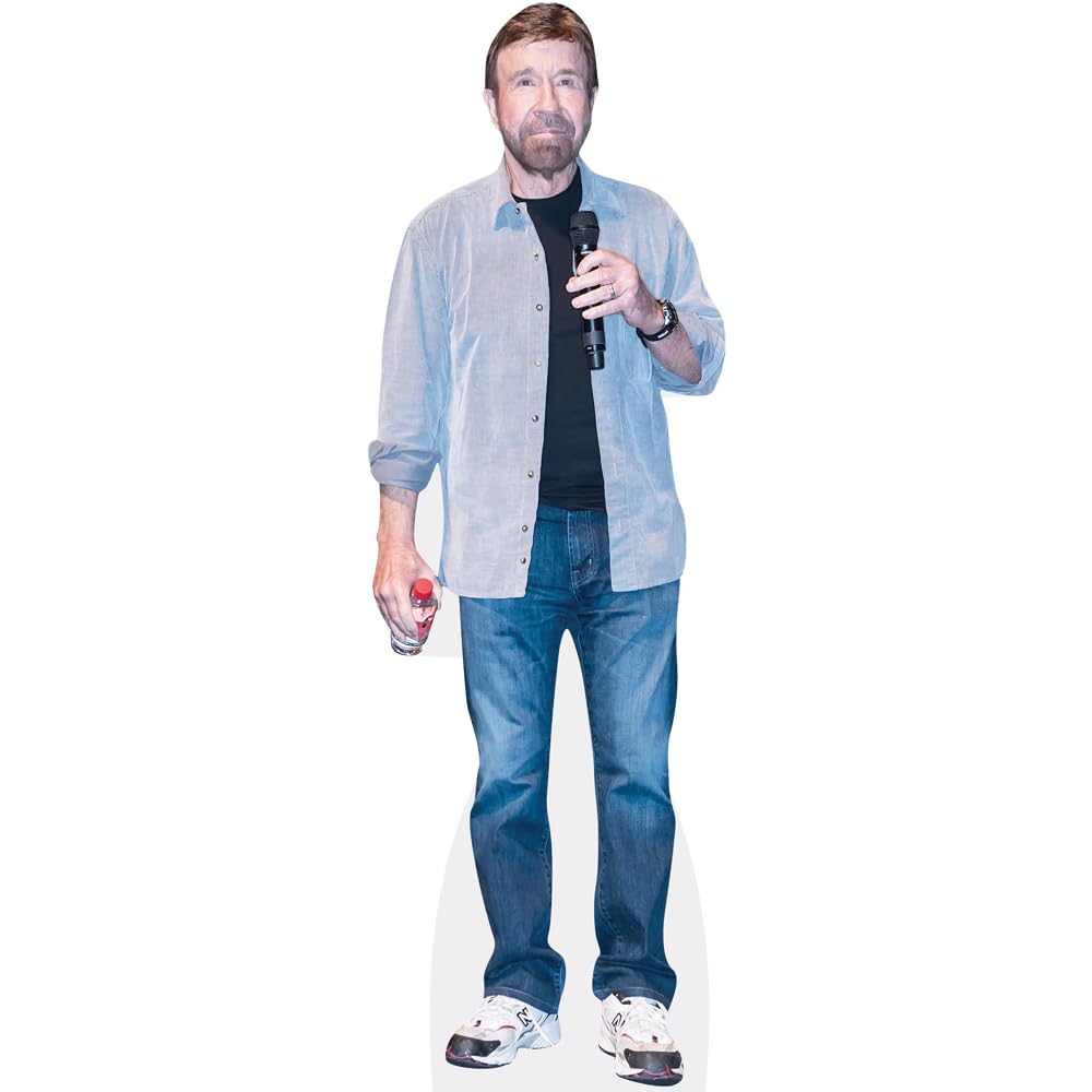 Celebrity Cutouts Life Size Cutout Chuck Norris (Jeans)