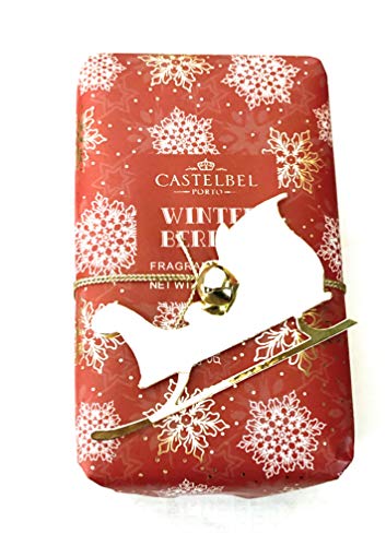 Castelbel Porto Winter Berries Scented Soap Bar 10.5 Oz