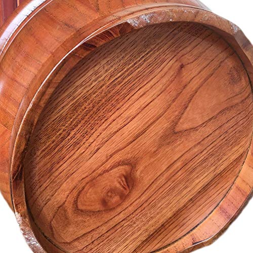 Balde de madera para baño de pies y pedicura miniatura 4