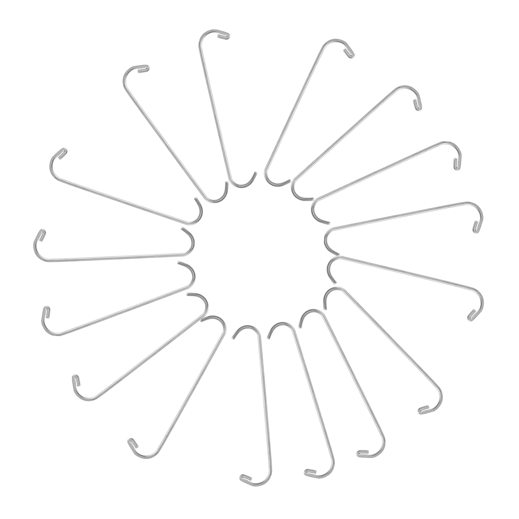 balacoo 20pcs Chain Hook Cycling Equipment Bike Removal Hooks Stainless Steel Chain Repair Tools Bicycle Chain Fix Tools Chain Kit Bicycle Chain Accessory Silver