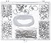 Darice 1972-08 Nickel Free Silver Finding Starter Kit in Clear Box