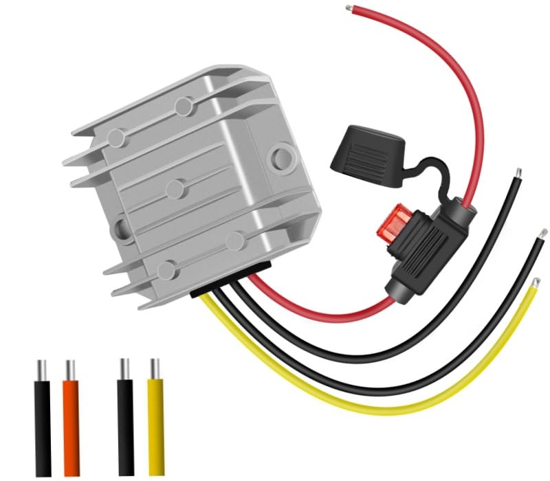 with Fuse Buck Converter 12V to 9V 10A 90W 24V to 9V Step-Down Converter, Reducer, IP68 Waterproof Module widely Used