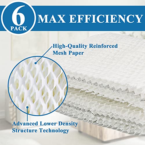Wf2 Humidifier Filter Replacement For Vicks Kaz Humidifier Starry Night Cool Mist V3500N V3700 V3100 V3900 Sunbeam 1118 1119 Series Honeywell Hcm-300T Hcm-350 Wa-8D Enviracaire Ecm-500-6 Pack #TOP1
