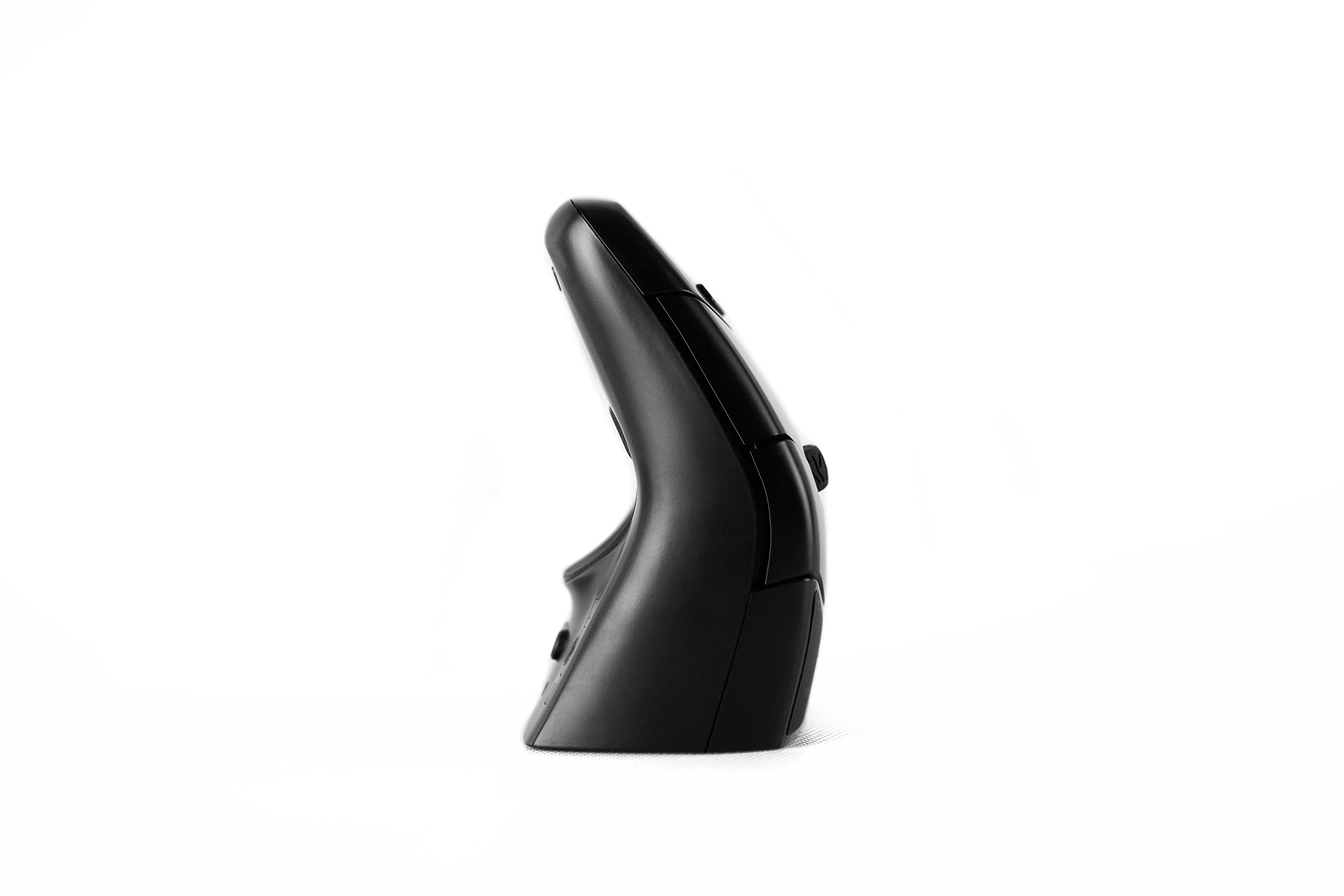 BakkerElkhuizen DXT03W - Ratón ambidiestro inalámbrico de precisión, diseño ergonómico, dongle USB-A