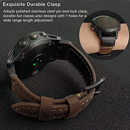 Correa Garmin Fenix 7X 6 5X de 22mm y 26mm pulsera de silicona para Instinct 2 y Descent G1 6