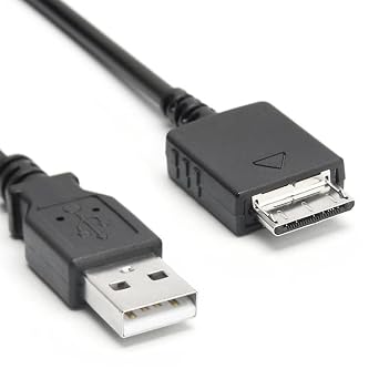 Sqrmekoko WMC-NW20MU Charging Data Cable Compatible with Sony Walkman NWZ-A726 A728 A729 A815 A816 S615 S616 S618 S716 S718 MP3 MP4 Players USB Sync Transfer Cord