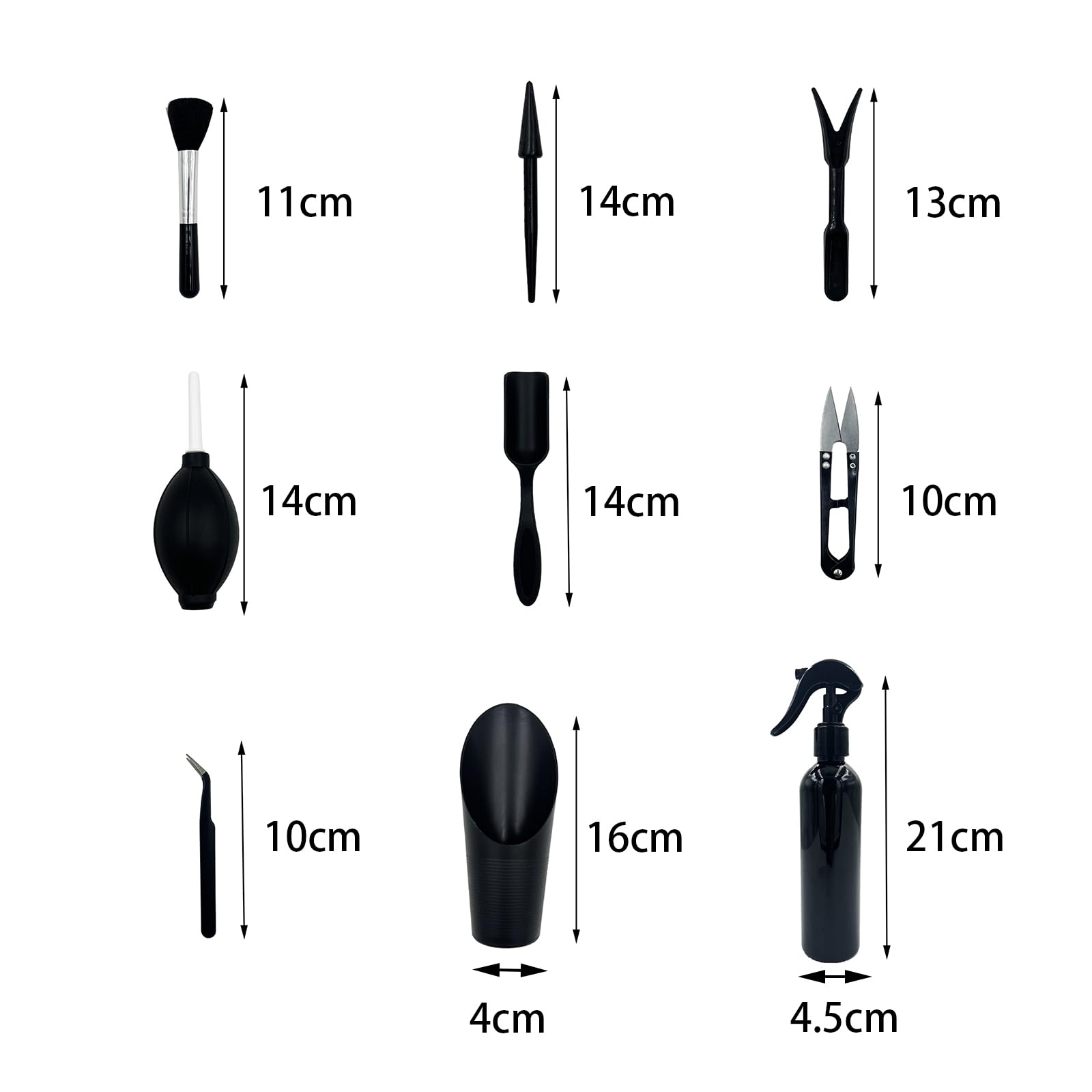 DUGYIRS Succulent Plants Tools,Garden Hand Transplanting Miniature Planting Gardening Kit for Miniature Plant Care - Image 2