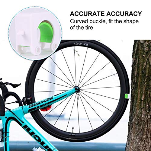 CLISPEED 2 Pcs Pesados â€‹â€‹Ganchos de Armazenamento de Bicicleta Gancho de Bicicleta Rack de Pared