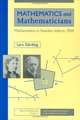 Mathematics and Mathematicians: Lars Garding: 9780821806128: Amazon.com ...