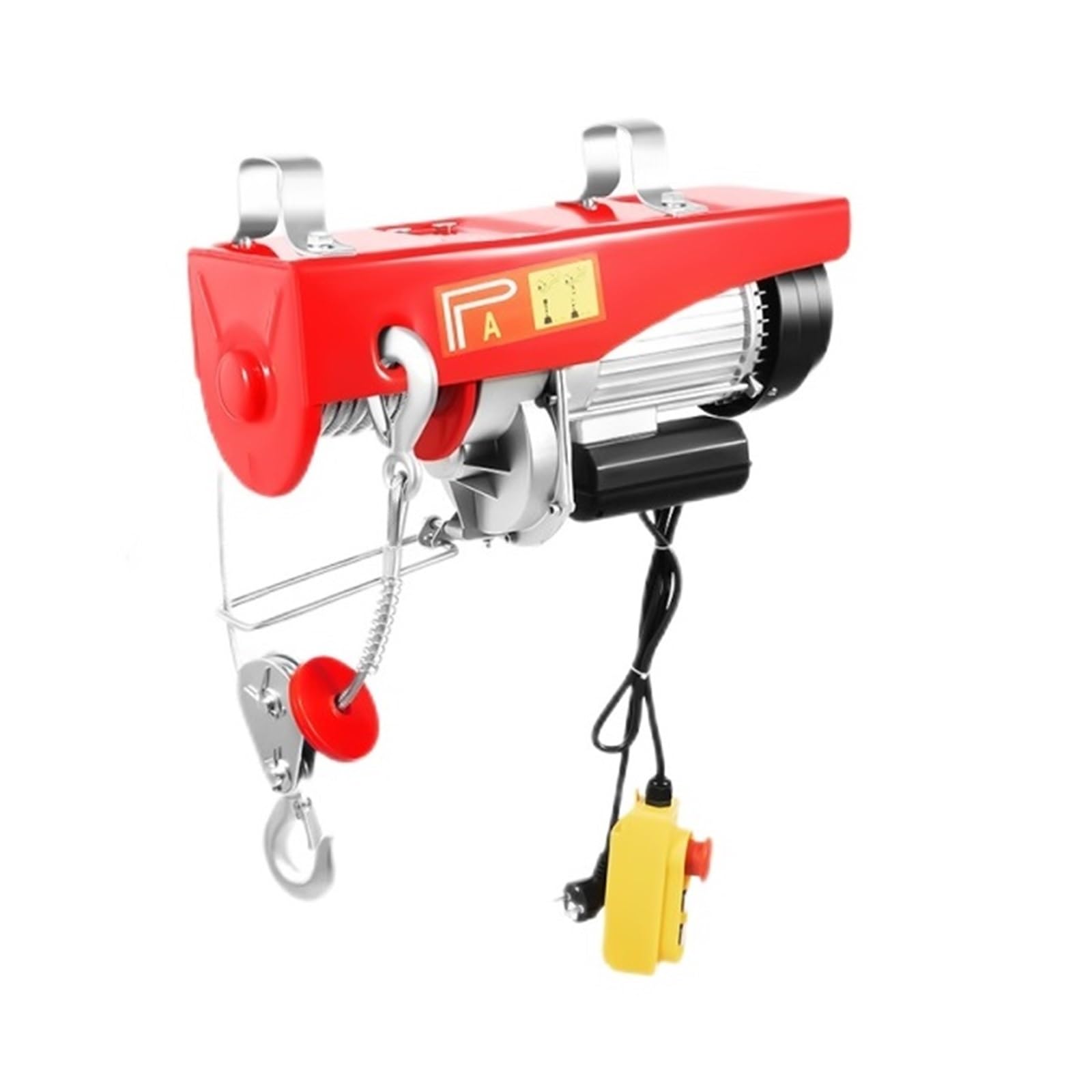 Montacargas eléctrico Elevador Polipasto eléctrico Modos de operación cuerda simple o doble Mecanismo freno seguridad incorporado Alta capacidad elevación Polipasto Eléctrico de Cable