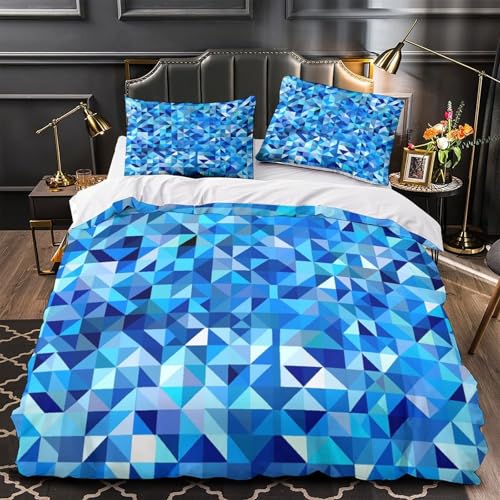Housse de couette 3D anti-decoloration pour éviter le linge de lit terni - 2