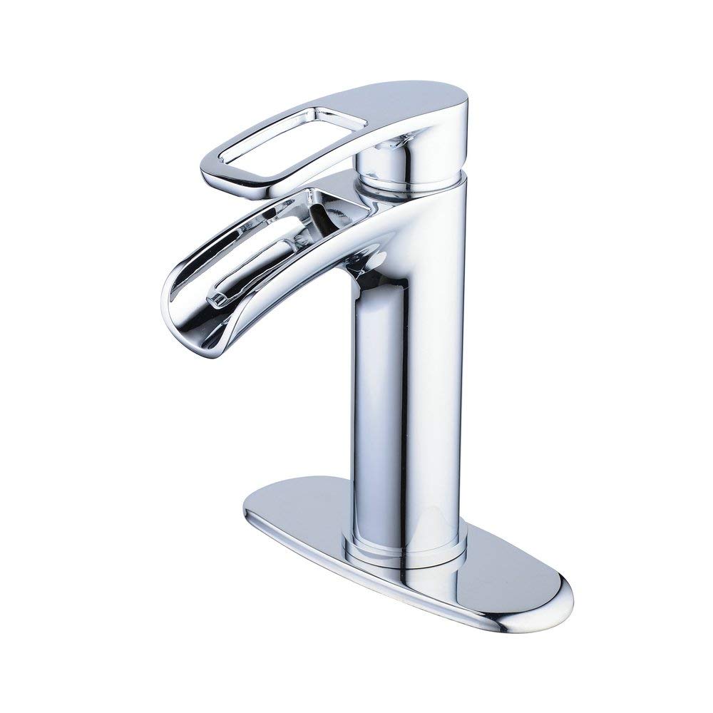 Amazon.co.jp: キッチンタップ シルバークロームつや消し滝蛇口