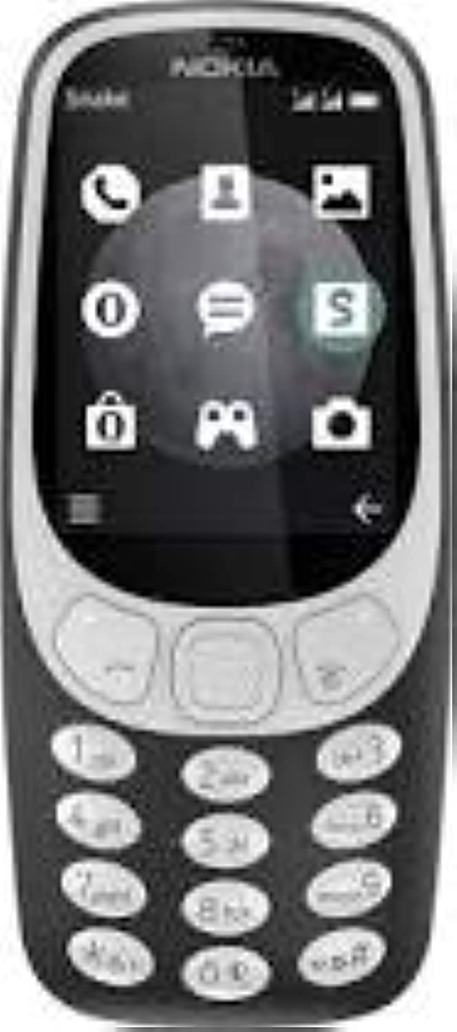 Nokia 3310 3G Dual SIM-128MB 64MB RAM 3G charcoal grey