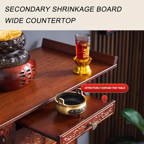 Table d'autel de méditation compacte pour ranger vos objets de puja - 5