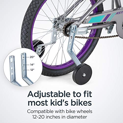 image for Schwinn SW80275-6 Training Wheels Stars & Flowers Alloy Steel (20 x 6.