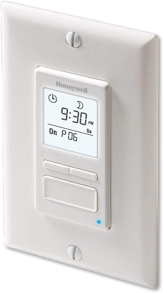 Honeywell Home RPLS740B ECONOswitch 7-Day Solar Programmable Switch