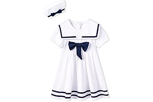 Charming Sailor Dress for Little Sea Sirens