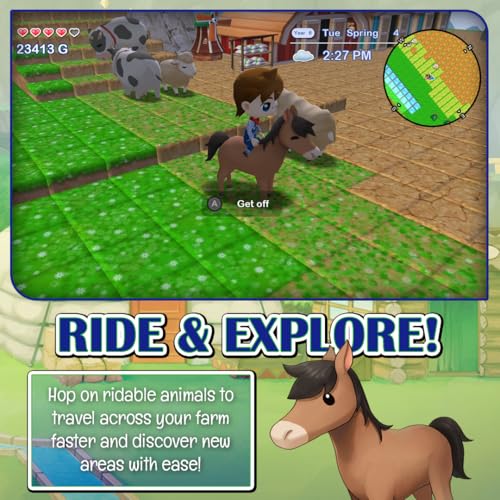 Harvest Moon The Lost Valley + Skytree Village Edition Collector Jeu Nintendo Switch - vue 9