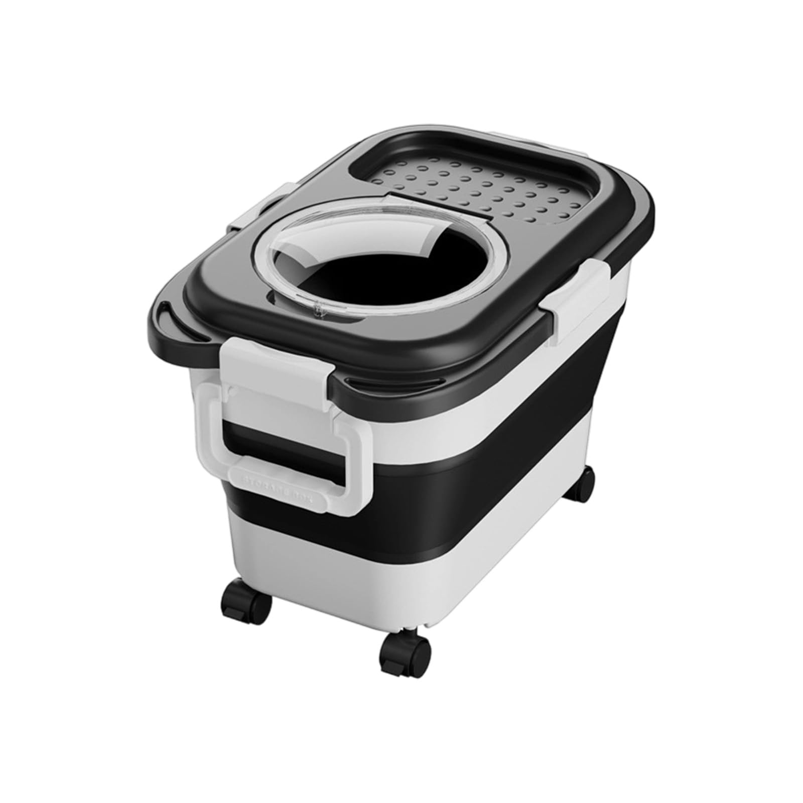 Large Capacity Rice Bucket Space Saving Kitchen Grain Organizer Countertop Dustproof Food Storage Container Rice Storage Container with Lid
