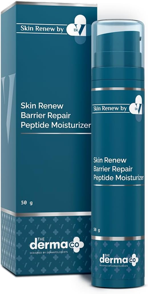 x Dr.V Skin Renew Barrier Repair Peptide Moisturizer-Peptide & Vitamin C-50ml|Repairs Skin Barrier & Deeply Moisturizes|Aids Skin Regeneration|Moisturizes & Strengthens Skin Barrier