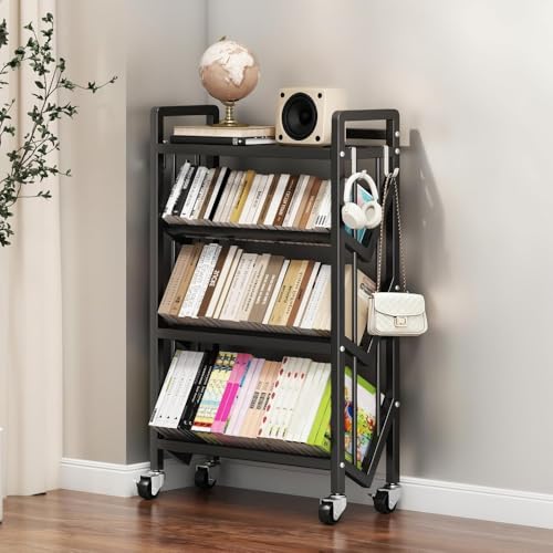 NegosuЁAGAVACȂǂ[̂ɓKL^̒Yf|̖{IړubNJ[gw[bNeʃ[OJ[g (90cm×25cm×118cm,ubN)