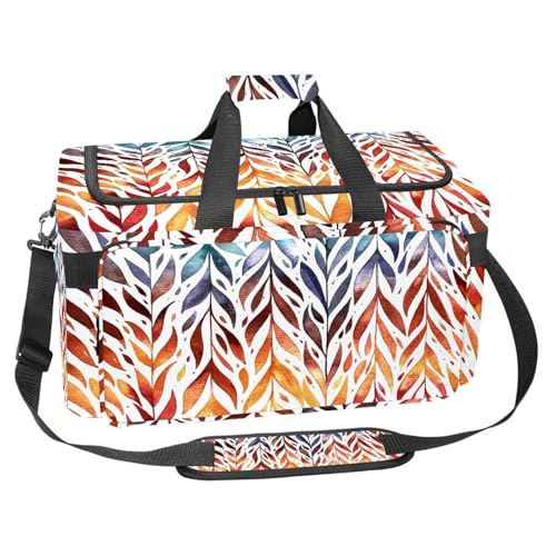 Sac de voyage floral de 30L pour vos escapades de week-end et séances de fitness