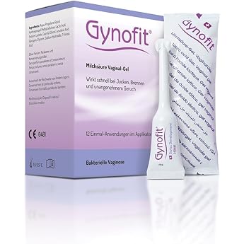 Gynofit Lactic Acid Vaginal Gel - pH Balance Restorer for Vaginal Health - Prevents Itching, Burning &amp; Odour - Hygienic Appli