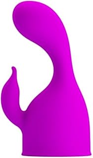 Purple Fashionable and Trendy Magic Wand Attachment, Soft TPR Head Cover, Increases Quality of Life,1.77-inch Inner Diameter, Compatible with Hitachi (B)