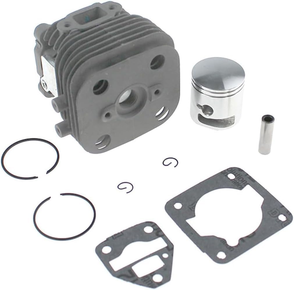 596940701 34MM Cylinder Piston Gasket Kit Fit for Husqvarna 525L 525LK 525LS 525LST 525RJD 525RJX 525RK 525RS 525RX 525RXT 525HF3S 525P4S Grass Trimmer Engine Replace# 596957901