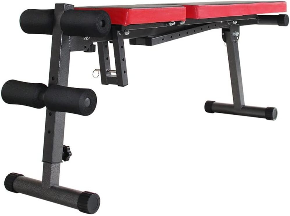 Upgraded Dumbbell Bench Fitness Chair Adjustable Abdominal Muscle Training Sit-up Board