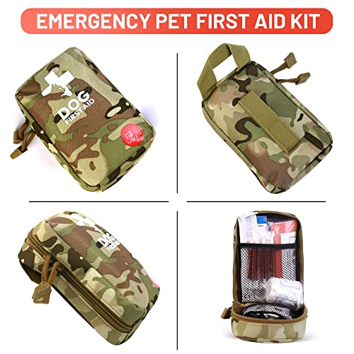 Erste-Hilfe-Set für Hunde,Katzen,Kleintiere, Reiseapotheke Hund,Erste-Hilfe Haustiere, Gesundheitsprodukte für Hunde,perfekt für die Pflege zu Hause und für Notfälle auf Reisen im Freien,mit 72 Teilen