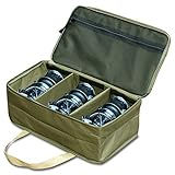 FIELDOOR マルチランタンケース 【カーキ】 折りたたみ 仕切り メッシュポケット ランタン 保護 ツールボックス ペグ ハンマー キャンプギア MDF板 BBQ アウトドア