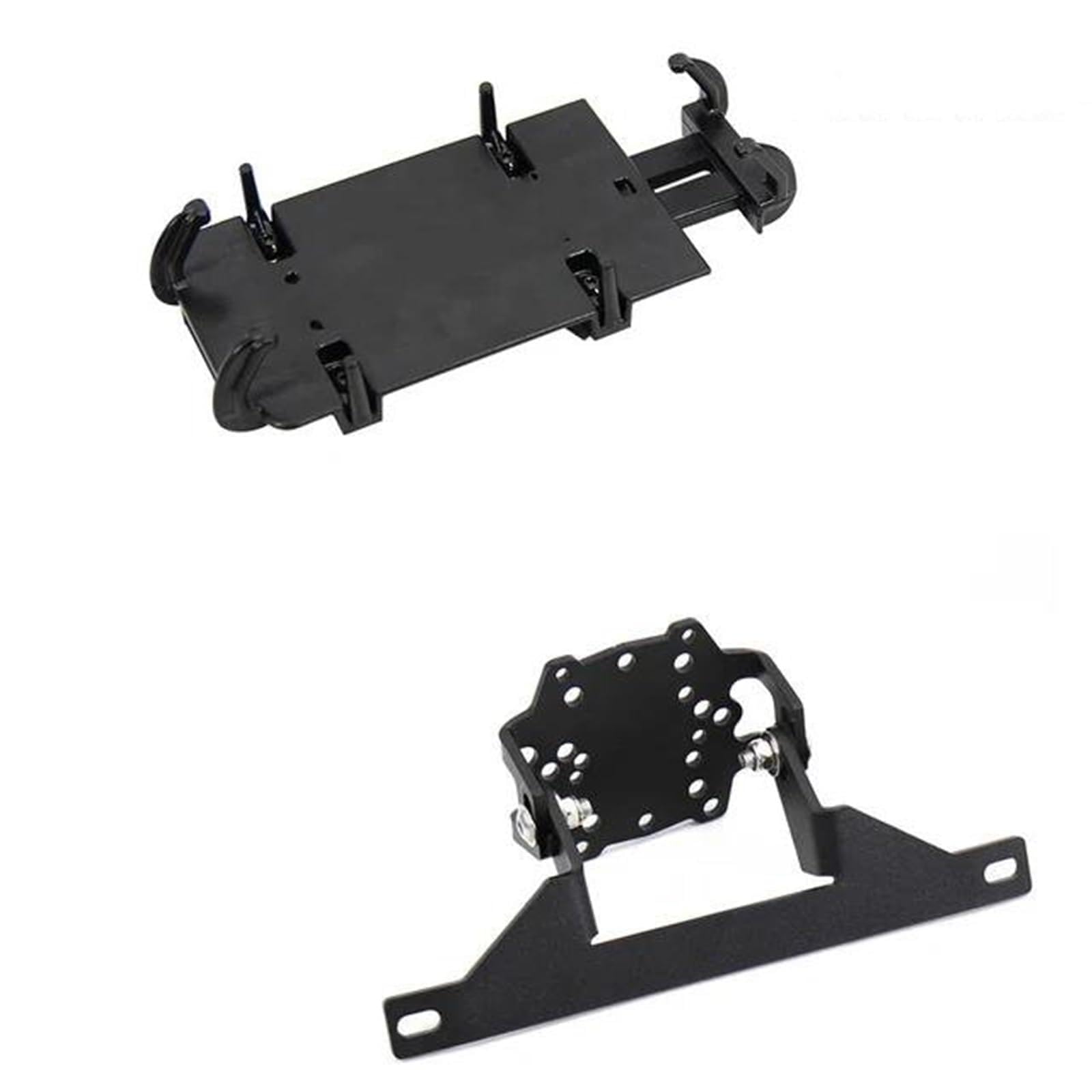 Genérico Soporte De Placa Navegación GPS Motocicleta para R850RT R1150RT, Extensión para Manillar Teléfono Móvil Golpes Teléfono Soporte Placa(Negro 3)