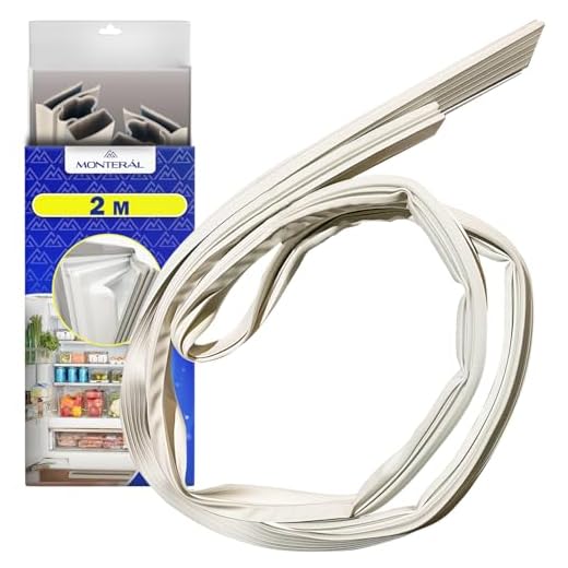 Junta Puerta Frigorifico de 2 m Apta para Congelador Fabricada en PVC Flexible - Garantía de 10 Años - MONTERAL