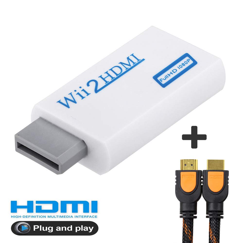 AITOO Wii to Hdmi Adapter Wii to HDMI Converter Real 720P 1080P HD