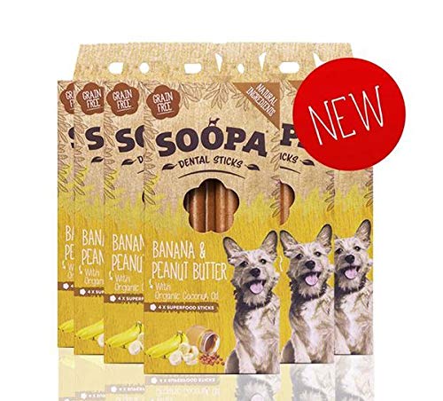 Dental Sticks Banana & Peanut Butter 6pk