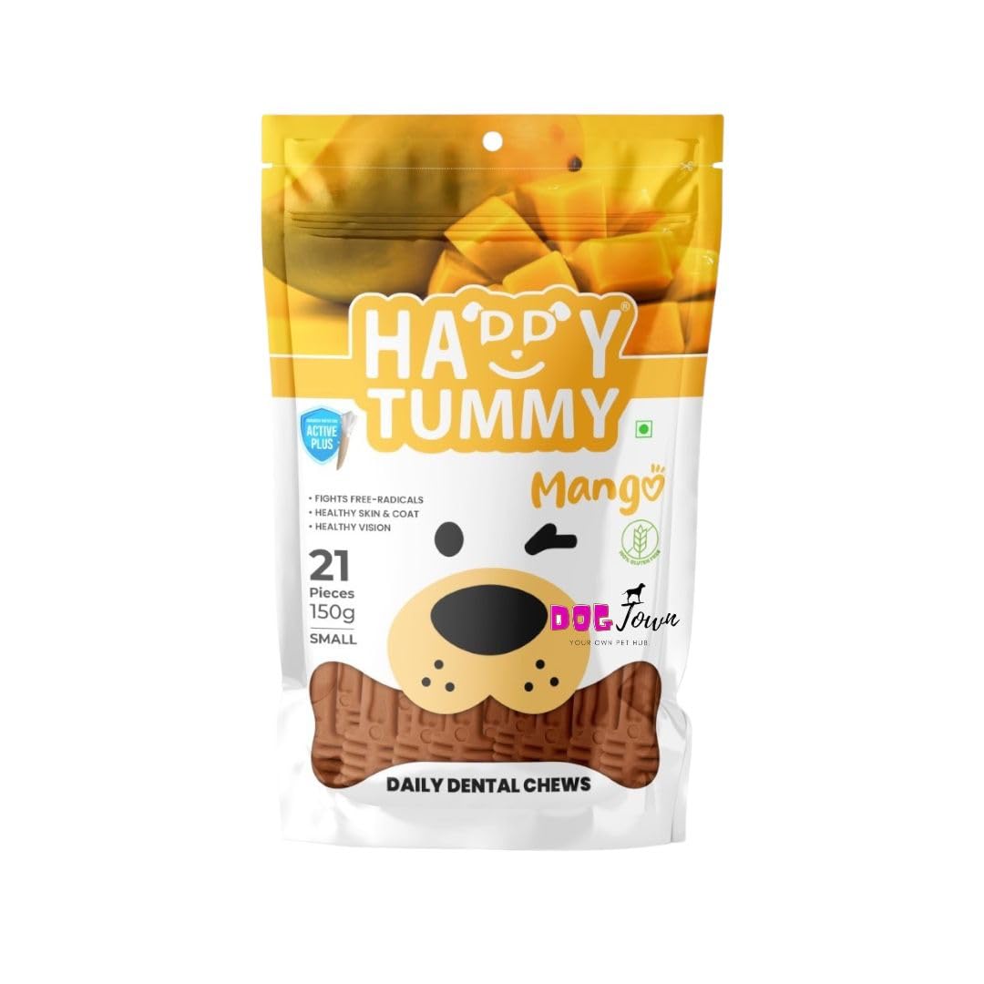 See full amazon price history chart for DOGTOWN Happy Tummy Dental Chews for Dogs - 150g (21 Pieces) | Mango Flavoured Chewy Treats for Pets | for Healthy Vision, Skin and Coat of Your Furry Friend | Pack of 1 DOGTOWN Happy Tummy Dental Chews for Dogs - 150g (21 Pieces) | Mango Flavoured Chewy Treats for Pets | for Healthy Vision, Skin and Coat of Your Furry Friend | Pack of 1 (B0CWGZF2GB) Amazon Price History, Amazon Price Tracker