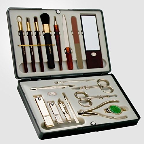 Korean Nail Clipper! World No. 1. Three Seven (777) Travel Manicure Grooming Kit Nail Clipper Set Made in Korea, Since 1975. (6000BG)